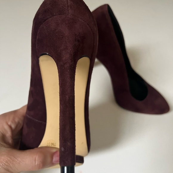 Lord and Taylor 424 Fifth burgundy/bordeaux shoes - Picture 4 of 6